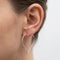Boucles d'oreilles Tiffany & Co. - Créoles Elsa Peretti Open Heart en argent sterling 58 Facettes