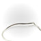 Boucles d'oreilles Tiffany & Co. - Créoles Elsa Peretti Open Heart en argent sterling 58 Facettes