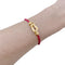 Bracelet Fred - Bracelet Force 10, moyen modèle, semi-pavé, or jaune et diamants 58 Facettes 36043