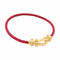 Bracelet Fred - Bracelet Force 10, moyen modèle, semi-pavé, or jaune et diamants 58 Facettes 36043