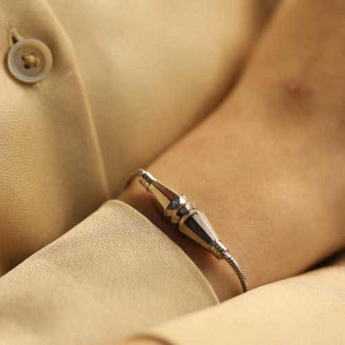 Bracelet Boucheron - Bracelet Jack 1 tour en or gris 18k, taille 16 58 Facettes FB11052