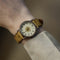 Montre Hermès Sellier - Montre SE3-420 en or et acier, quartz, ensemble complet, 1998 58 Facettes FB11294