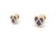 Boucles d'oreilles Poiray - Boucles d’oreilles L’Attrape-Cœur en or jaune 18k, lapis-lazuli 58 Facettes 276939