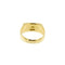 Bague Bague chevalière homme rectangulaire en or jaune 18 ct 58 Facettes 29999