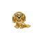 Broche Van Cleef & Arpels - Broche chien vintage en or jaune 18k 58 Facettes 505050