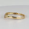 Bague 63 Bague en or jaune 14k en V avec diamants 58 Facettes 2608003