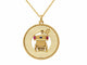 Pendentif Mellerio Paris - Pendentif ancien en or jaune 18 carats, fiacre, 33 mm 58 Facettes 33887