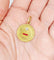 Pendentif Augis - Pendentif médaille d’amour 23 mm en or 18k, diamant et rubis 58 Facettes A07925