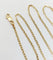 Collier VIERI - Chaîne vintage en or 18k, maille marine, 40 cm 58 Facettes A07937