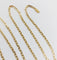 Collier VIERI - Chaîne vintage en or 18k, maille marine, 40 cm 58 Facettes A07937