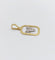 Pendentif Pendentif vintage en or 18k, lettre V et petits diamants 58 Facettes A07938