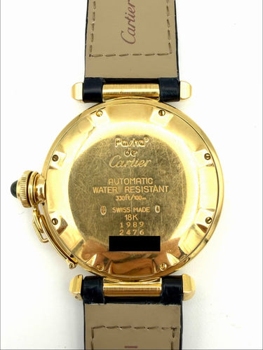 Montre Cartier Pasha - Montre homme en or jaune 18K 58 Facettes CARTIER MON DV
