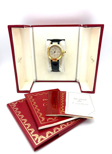 Montre Cartier Pasha - Montre homme en or jaune 18K 58 Facettes CARTIER MON DV