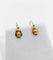 Boucles d'oreilles Boucles d’oreilles dormeuses anciennes en or 18k, décor géométrique, vers 1920 58 Facettes A07947