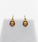 Boucles d'oreilles Boucles d’oreilles dormeuses anciennes en or 18k, décor géométrique, vers 1920 58 Facettes A07947
