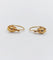 Boucles d'oreilles Boucles d’oreilles dormeuses anciennes en or 18k, décor géométrique, vers 1920 58 Facettes A07947