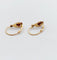 Boucles d'oreilles Boucles d’oreilles dormeuses anciennes en or 18k, décor géométrique, vers 1920 58 Facettes A07947