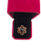 Bague 56 Bague fleur en or jaune 18k et grenats, taille 56 58 Facettes STBO102