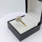 Bague 61 Bague fleur ancienne en or 18k sertie de diamants 58 Facettes NIC/3/62/00/B