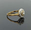 Bague 61 Bague fleur ancienne en or 18k sertie de diamants 58 Facettes NIC/3/62/00/B