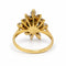 Bague 48 Bague Marguerite en or jaune 750‰, saphir et diamants 58 Facettes 260290R
