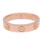 Bague 50 Cartier - Alliance Love en or rose 18k avec un diamant 58 Facettes dtb3txz7za