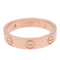Bague 50 Cartier - Alliance Love en or rose 18k avec un diamant 58 Facettes dtb3txz7za
