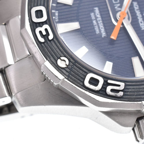 Montre TAG Heuer - Montre Aquaracer 500M Chronographe à quartz en acier inoxydable 58 Facettes coyh0nsjik