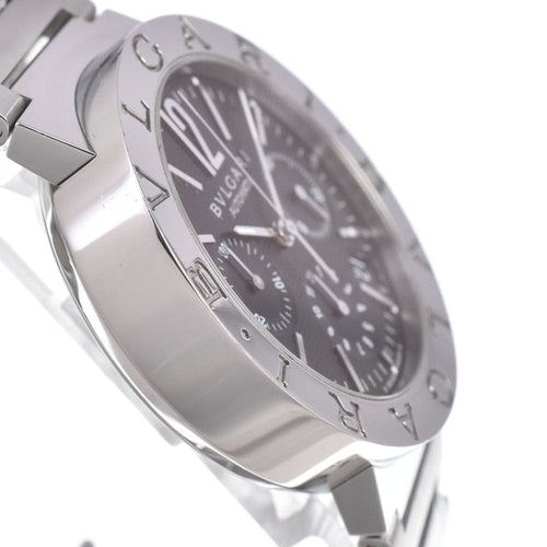 Montre Bvlgari Bvlgari - Montre chronographe automatique en acier inoxydable 58 Facettes iphn3nabbh