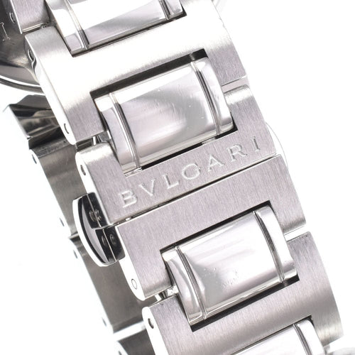 Montre Bvlgari Bvlgari - Montre chronographe automatique en acier inoxydable 58 Facettes iphn3nabbh