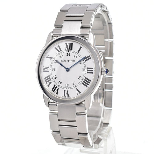 Montre Cartier - Montre Ronde Must à quartz en acier inoxydable 58 Facettes ylqytigx3l