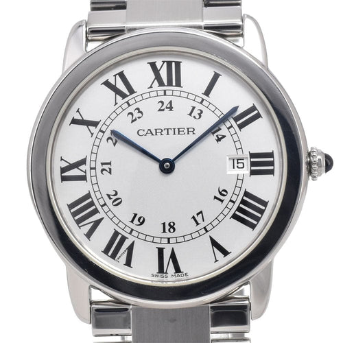 Montre Cartier - Montre Ronde Must à quartz en acier inoxydable 58 Facettes ylqytigx3l