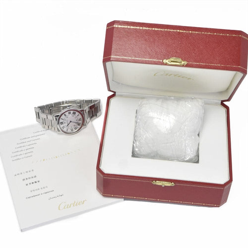 Montre Cartier - Montre Ronde Must à quartz en acier inoxydable 58 Facettes ylqytigx3l