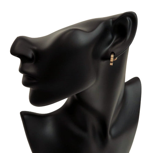 Boucles d'oreilles Cartier - Boucle d’oreille Love en or rose 18k 58 Facettes glat8ti8ad
