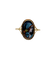 Bague 58 Art nouveau de Limoges - Bague en or 18k à plaque émaillée, vers 1910 58 Facettes A07962