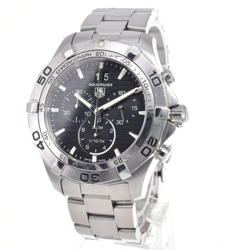 Montre TAG Heuer - Montre Aquaracer chronographe à quartz en acier inoxydable 58 Facettes a0byvbsy79