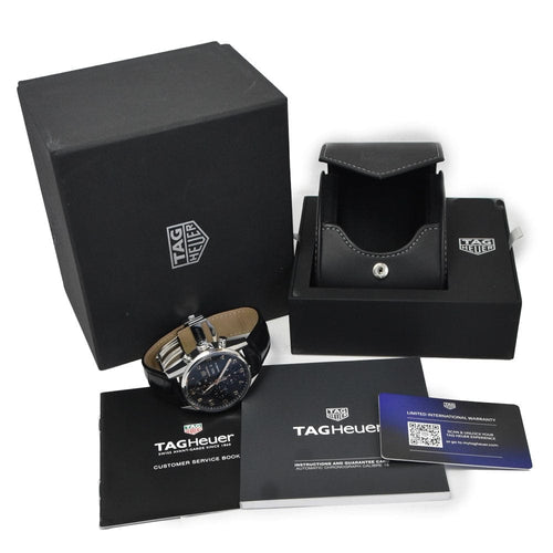 Montre TAG Heuer Carrera Calibre 16 - Montre automatique chronographe avec date 58 Facettes wamj1b80a4