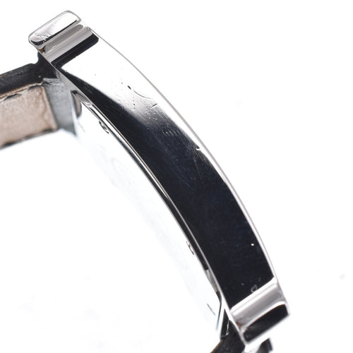 Montre Hermès - Montre Heure H à quartz en acier inoxydable avec bracelet en cuir 58 Facettes p625tgl84u