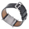 Montre Hermès - Montre Heure H à quartz en acier inoxydable avec bracelet en cuir 58 Facettes p625tgl84u