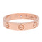 Bague 56 Cartier - Alliance Love avec 1 diamant en or rose 18k 58 Facettes m18pmyc1vj