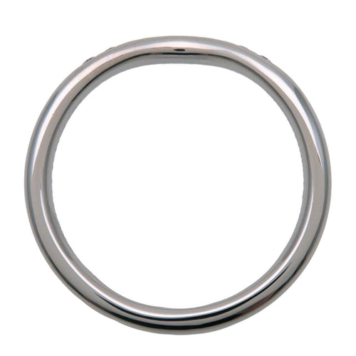 Bague Tiffany & Co. Elsa Peretti - Alliance incurvée en platine avec diamants 58 Facettes kl4pxs3g6v