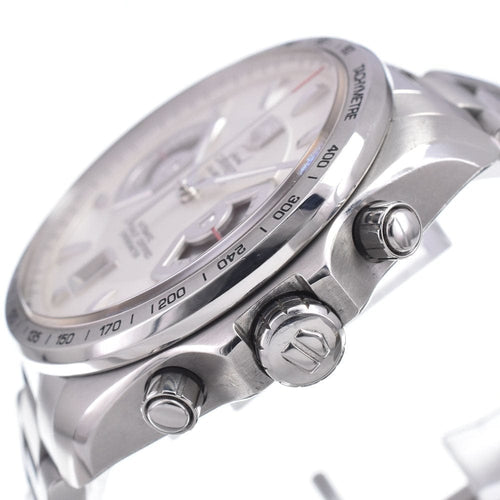 Montre TAG Heuer - Montre Grand Carrera Chronographe Calibre 17 automatique en acier inoxydable 58 Facettes iq39vni18t