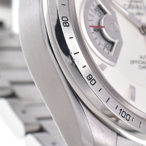 Montre TAG Heuer - Montre Grand Carrera Chronographe Calibre 17 automatique en acier inoxydable 58 Facettes iq39vni18t