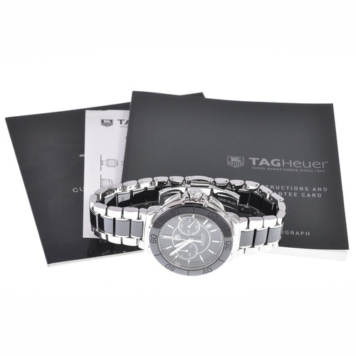 Montre TAG Heuer - Montre Formula 1 chronographe à quartz en acier inoxydable et céramique 58 Facettes m9ltxfkf0c