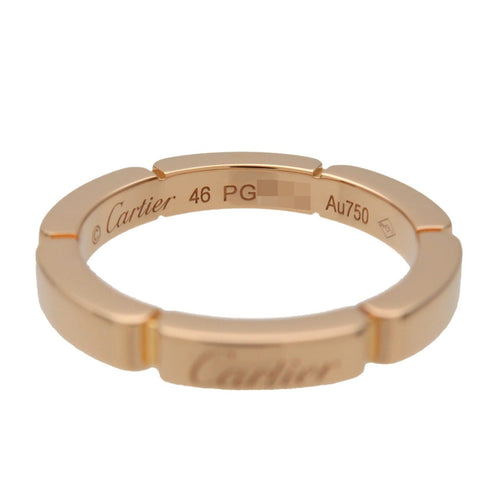 Bague 46 Cartier - Bague Maillon Panthère en or rose 18k 58 Facettes k7w4lrjs2s