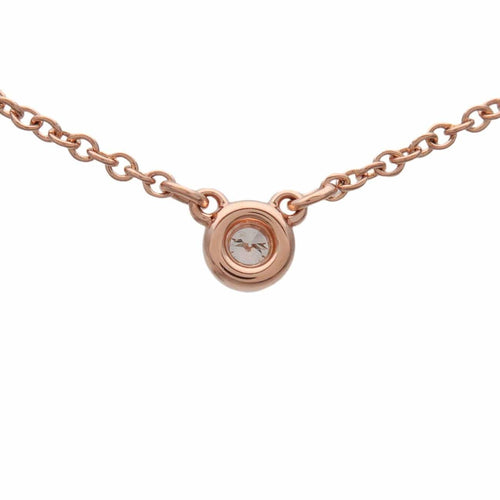 Pendentif Tiffany & Co. - Pendentif Elsa Peretti Diamonds by the Yard en or rose 18k 58 Facettes ef6zwpd3la