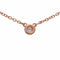 Pendentif Tiffany & Co. - Pendentif Elsa Peretti Diamonds by the Yard en or rose 18k 58 Facettes ef6zwpd3la