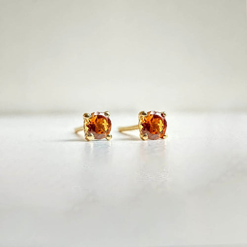 Boucles d'oreilles Single Tulip - Boucles d’oreilles en or 18k avec tourmalines orange 58 Facettes GER1335OG_20261015