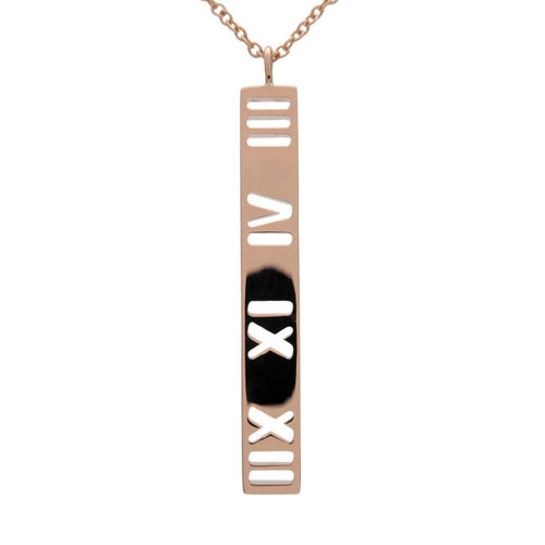 Pendentif Tiffany & Co. - Pendentif tombant Atlas à barrette ajourée en or rose 18k avec diamants 58 Facettes jg93xg0nke