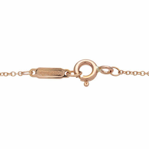 Pendentif Tiffany & Co. - Pendentif tombant Atlas à barrette ajourée en or rose 18k avec diamants 58 Facettes jg93xg0nke